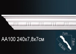 Плинтус на потолок AA100 Перфект