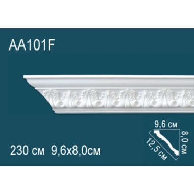 Гибкий потолочный плинтус AA101F Перфект