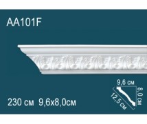 Гибкий потолочный плинтус AA101F Перфект