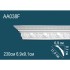 Гибкий потолочный плинтус AA038F Перфект