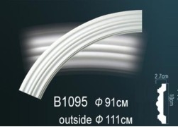 Молдинг на арку B1095 из полиуретана