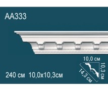 Плинтус потолочный полиуретановый AA333 Перфект