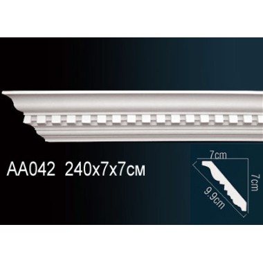 Плинтус на потолок AA042 Перфект