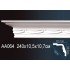 Плинтус потолочный полиуретановый AA064 Перфект