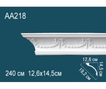 Плинтус потолочный полиуретановый AA218 Перфект