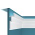 Потолочный плинтус для светодиодной ленты P101 Перфект Плюс