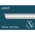 Гибкий потолочный плинтус AA057F Перфект