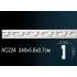 Молдинг полиуретановый с рисунком AC224