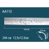 Плинтус потолочный полиуретановый AA110 Перфект