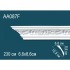 Гибкий потолочный плинтус AA087F Перфект