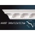 Плинтус потолочный полиуретановый AA067 Перфект