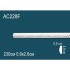 Гибкий молдинг полиуретановый AC228F