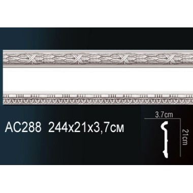 Молдинги для стен AC288 из полиуретана
