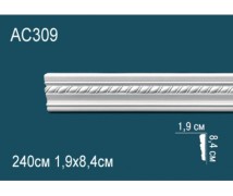 Молдинги для стен AC309 из полиуретана