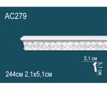 Молдинги для стен AC279 из полиуретана