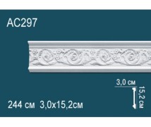 Молдинги для стен AC297 из полиуретана
