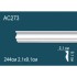 Молдинги для стен AC273 из полиуретана