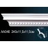 Плинтус потолочный полиуретановый AA046 Перфект