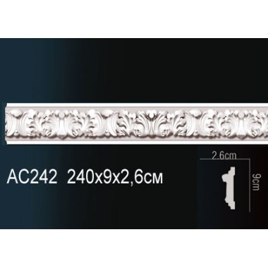 Молдинги для стен AC242 из полиуретана