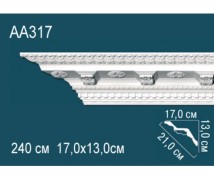 Плинтус потолочный полиуретановый AA317 Перфект