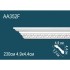 Гибкий потолочный плинтус AA352F Перфект