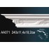 Плинтус потолочный полиуретановый AA071 Перфект