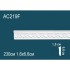 Гибкий молдинг полиуретановый с рисунком AC219F