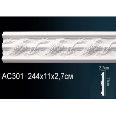 Молдинги для стен AC301 из полиуретана