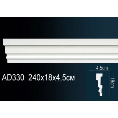 Молдинги для стен AD330 из полиуретана