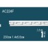 Гибкий молдинг полиуретановый с рисунком AC224F
