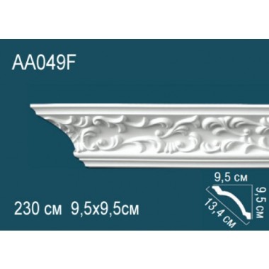 Гибкий потолочный плинтус AA049F Перфект