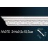 Плинтус потолочный полиуретановый AA070 Перфект