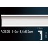 Молдинги для стен AD335 из полиуретана