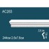 Молдинги для стен AC283 из полиуретана