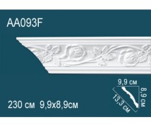 Гибкий потолочный плинтус AA093F Перфект