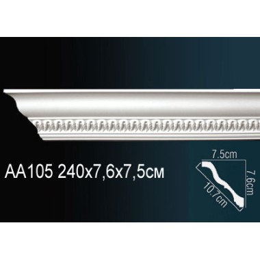Плинтус на потолок AA105 Перфект