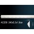 Молдинг полиуретановый AC258 с орнаментом