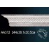 Плинтус потолочный полиуретановый AA312 Перфект