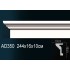 Молдинги для стен AD350 из полиуретана