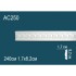Молдинг полиуретановый с рисунком AC250