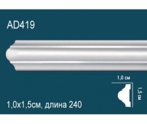 Молдинги для стен AD419 из полиуретана