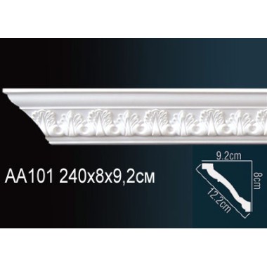 Плинтус на потолок AA101 Перфект