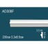 Гибкий молдинг полиуретановый AD308F