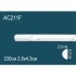 Гибкий молдинг полиуретановый AC211F