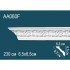 Гибкий потолочный плинтус AA060F Перфект