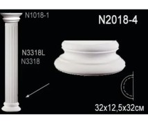 Основание полуколонны N2018-4 Перфект Полиуретан