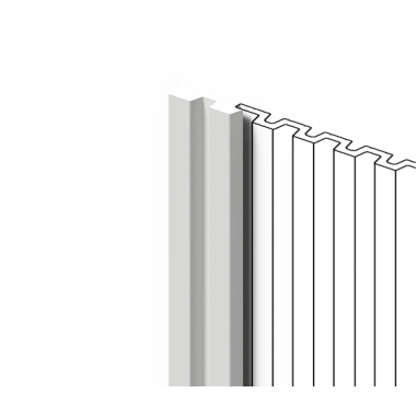 Финишный молдинг LF201B NP HIWOOD