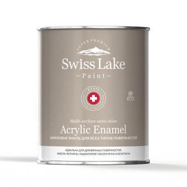 Swiss Lake Acrylic Enamel полуматовая акриловая эмаль