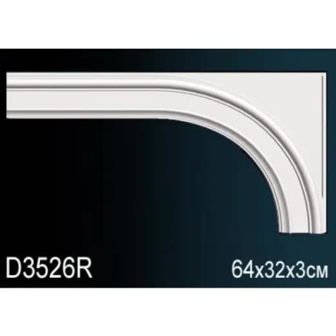 Обрамление дверей D3526R Перфект Полиуретан