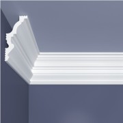 Плинтус потолочный C 18/90 90x40